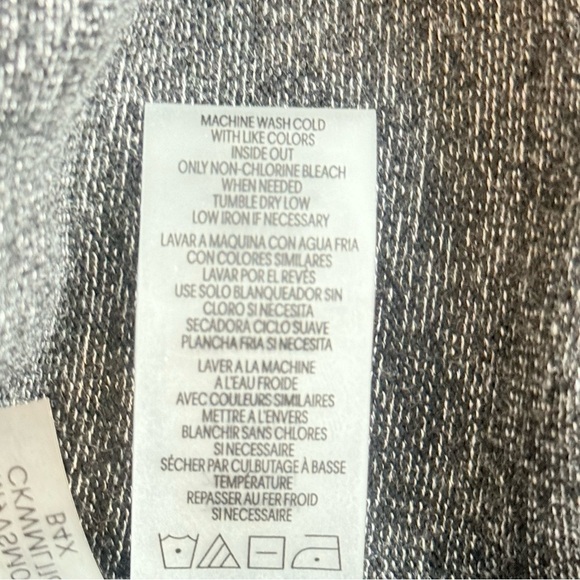 Calvin Klein Gray Turtleneck Sweater with Slim Fit - Picture 9 of 11